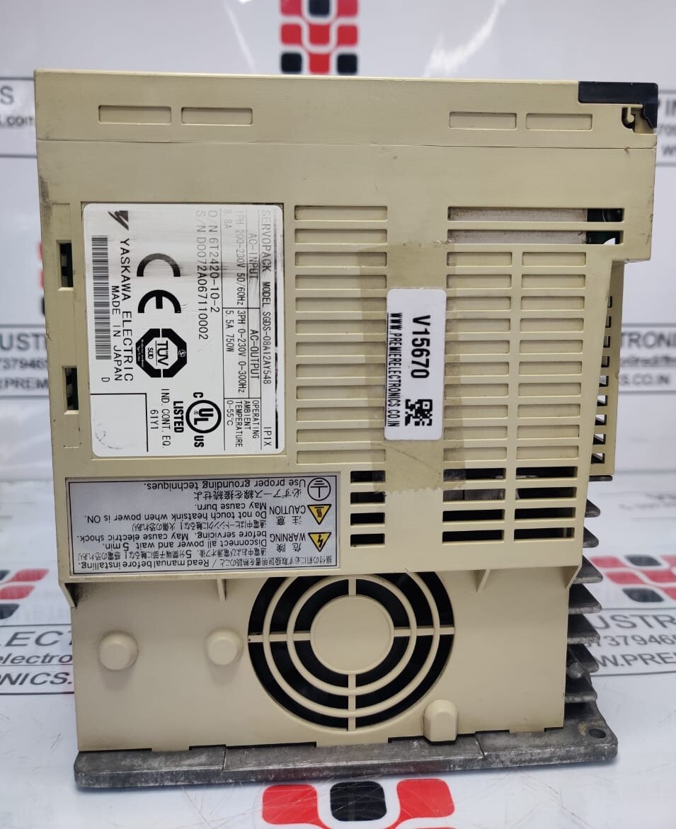 YASKAWA SERVO DRIVE SGDS-08A12AY548