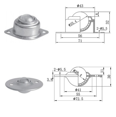 25mm Ball Transfer Unit