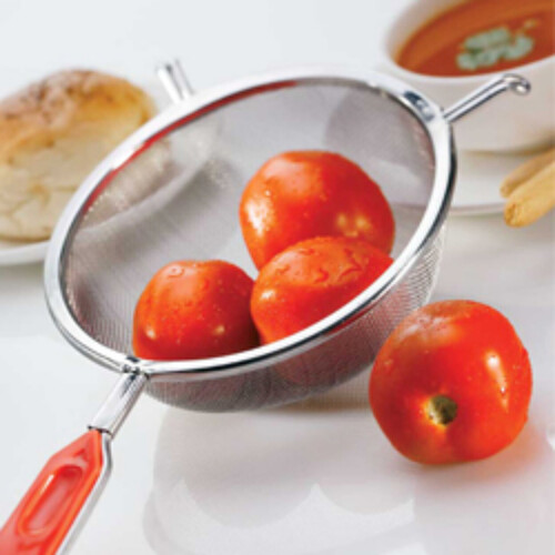 S S Soup And Juice Strainer - Metal | Efficiently Separates Liquids, Durable Construction, Ideal for Straining Soups and Juices