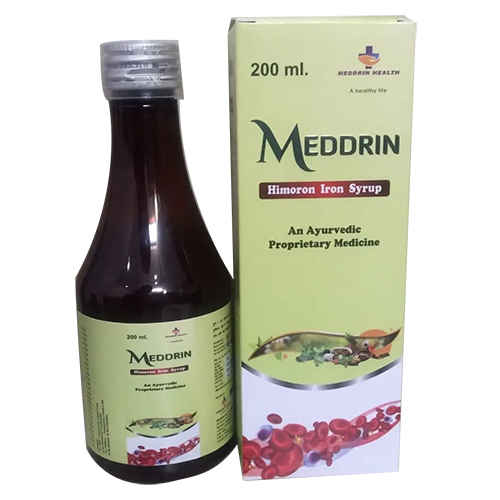 Meddrin Himoron Iron Syrup Organic Medicine