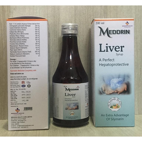 Liquid Meddrin Liver Syrup