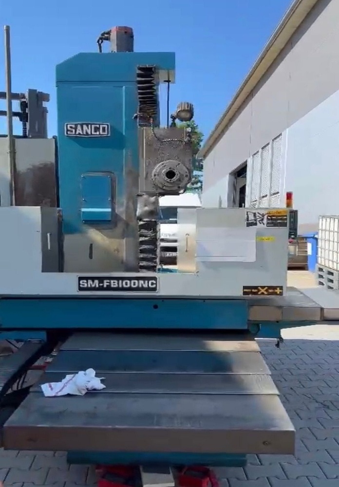 CNC Horizontal Boring Machine SANCO SM 100NC
