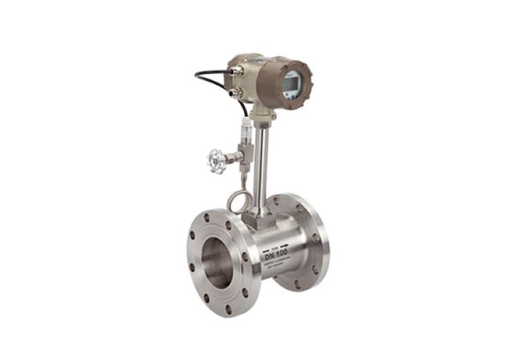 Vortex Liquid Flow Meter - Material: Cost Iron