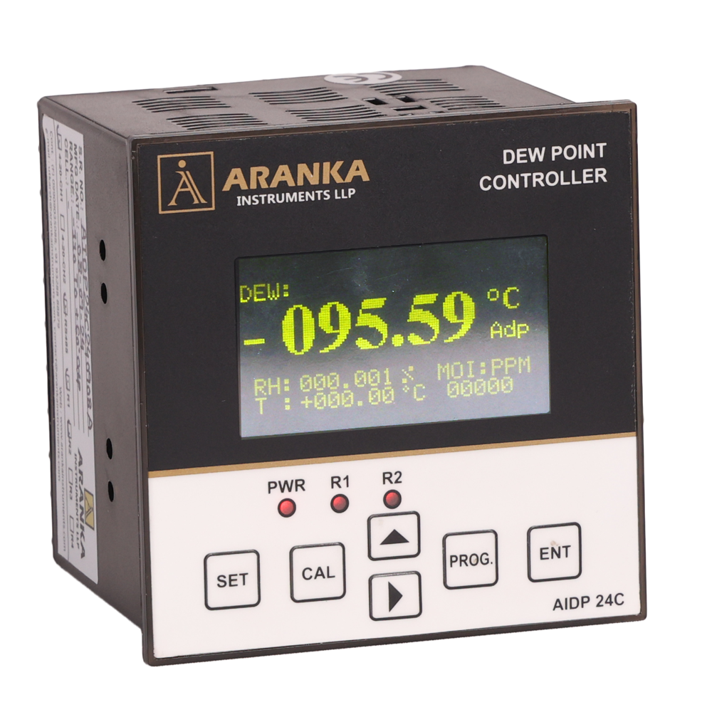 Black Dew Point Controller With Sensor
