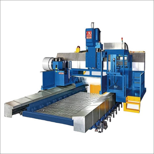 Blue Double Columns Machining Center