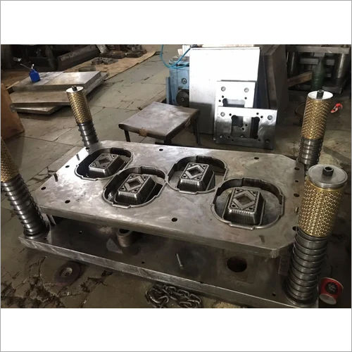 Four Cavity Aluminium Container Moulds