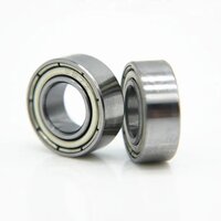 High speed P0 ABEC-1 Z2 chrome steel 683 684 685 686 687 688 689 ZZ metal seals miniature bearing