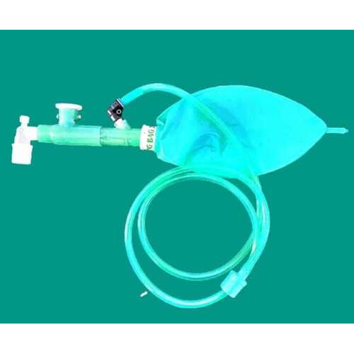 Anaesthesia open breathing system  Mapleson C  circuit