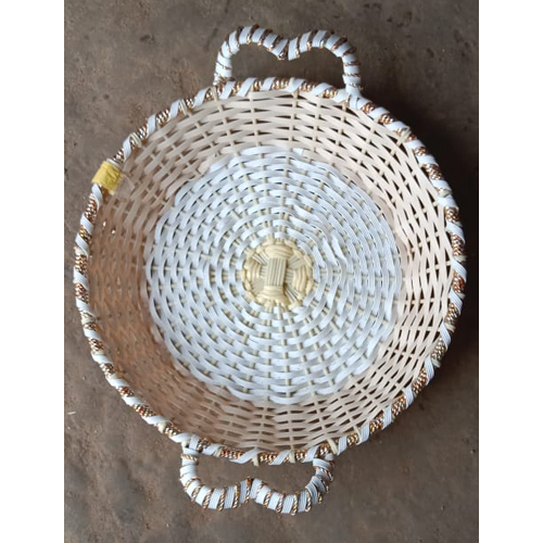 Round Basket With Handle