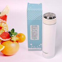 VACUUM INSULATED STAINLESS STEEL BOTTLE 500ML DOUBLE LAYER HIGH QUALITY BOTTLE FOR LEAK PROOF OFFICE BOTTLE GYM BOTTLE HOME KITCHEN HIKING TREKING BOTTLE TRAVEL BOTTLE (6776)