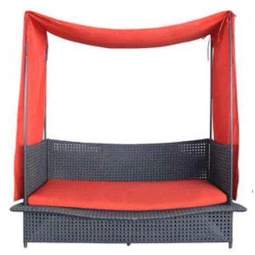 Rectangle Wicker Day Bed