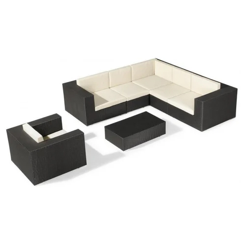 Wicker Modular Sofa Set