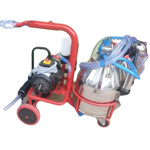 Trolley Single Bucket Milking Machine