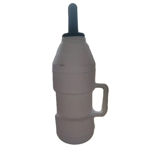 1 Ltr White Plastic Calf Feeding Bottle