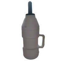 Calf Feeding Bottle - High-quality Plastic, 1 Liter Capacity, White Color | Durable Design, Warranty Included, Multiple Size Options Available