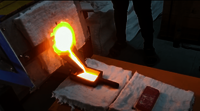 Silver Melting Furnace With Tilting
