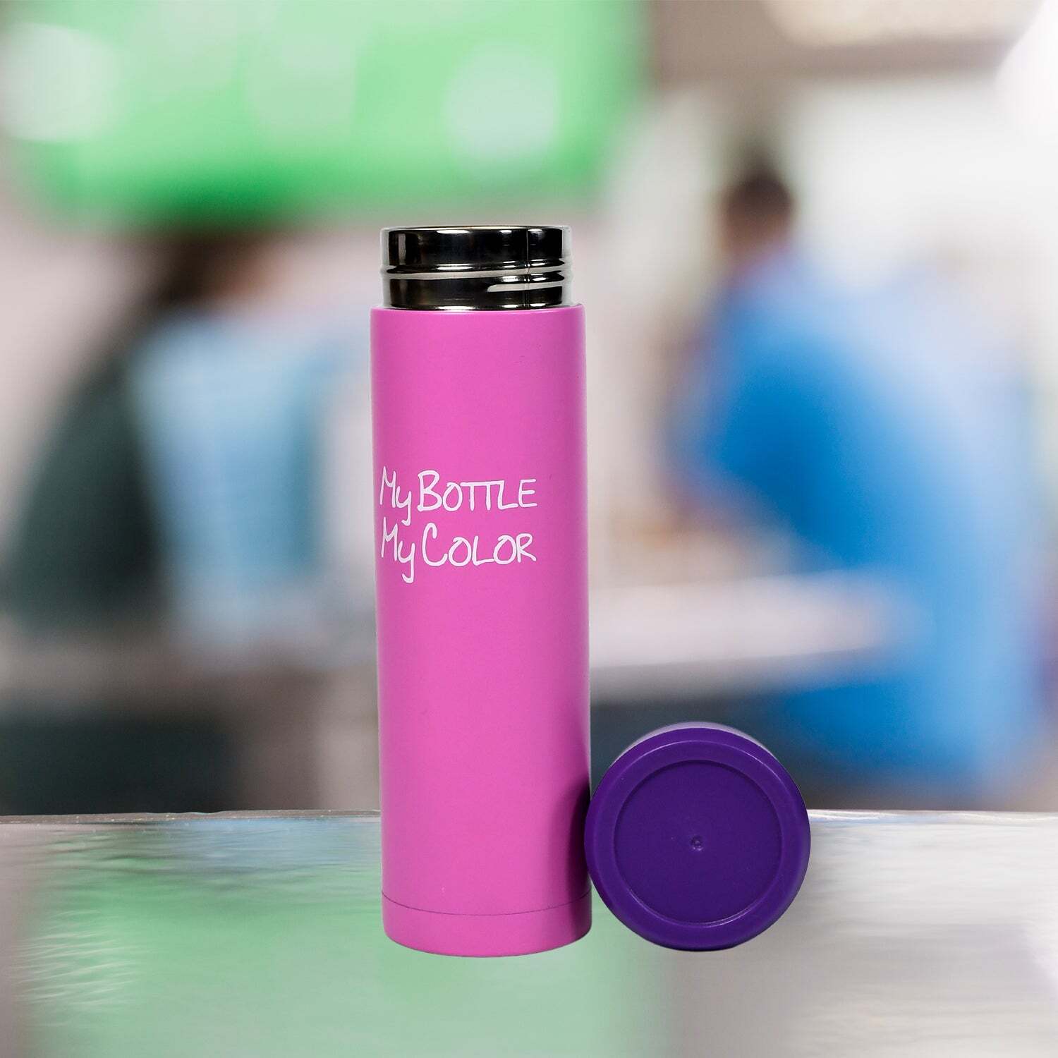VACUUM STEEL BOTTLE TRAVEL WATER BOTTLE 400ML FOR HOME OFFICE AND SCHOOL USE (6786)