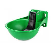 Green Cow Water Drinking Bowl