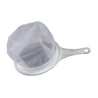 White Dairy Plastic Strainer