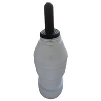 1 Ltr White Plastic Calf Feeding Bottle