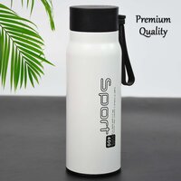 SPORTS WATER BOTTLE INSULATED STAINLESS STEEL KEEPS LIQUIDS HOT OR COLD WITH DOUBLE WALL VACUUM INSULATED BOTTLE (6789)