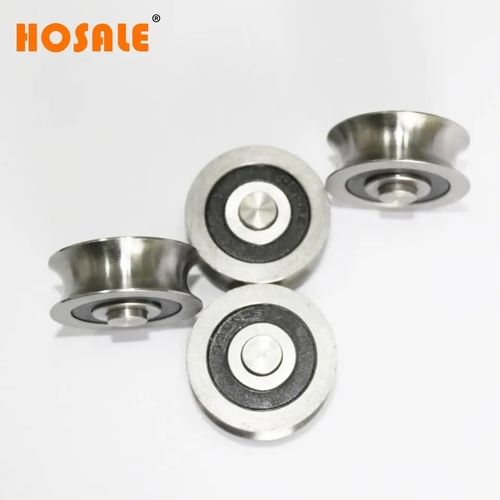 Movable Door And Window Pulley Customized As Your Drawing U Groove Guide Bearing - Color: Oem