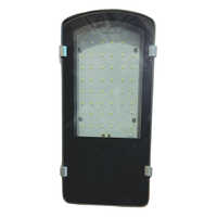 Black Led Street Light - 50w Eco