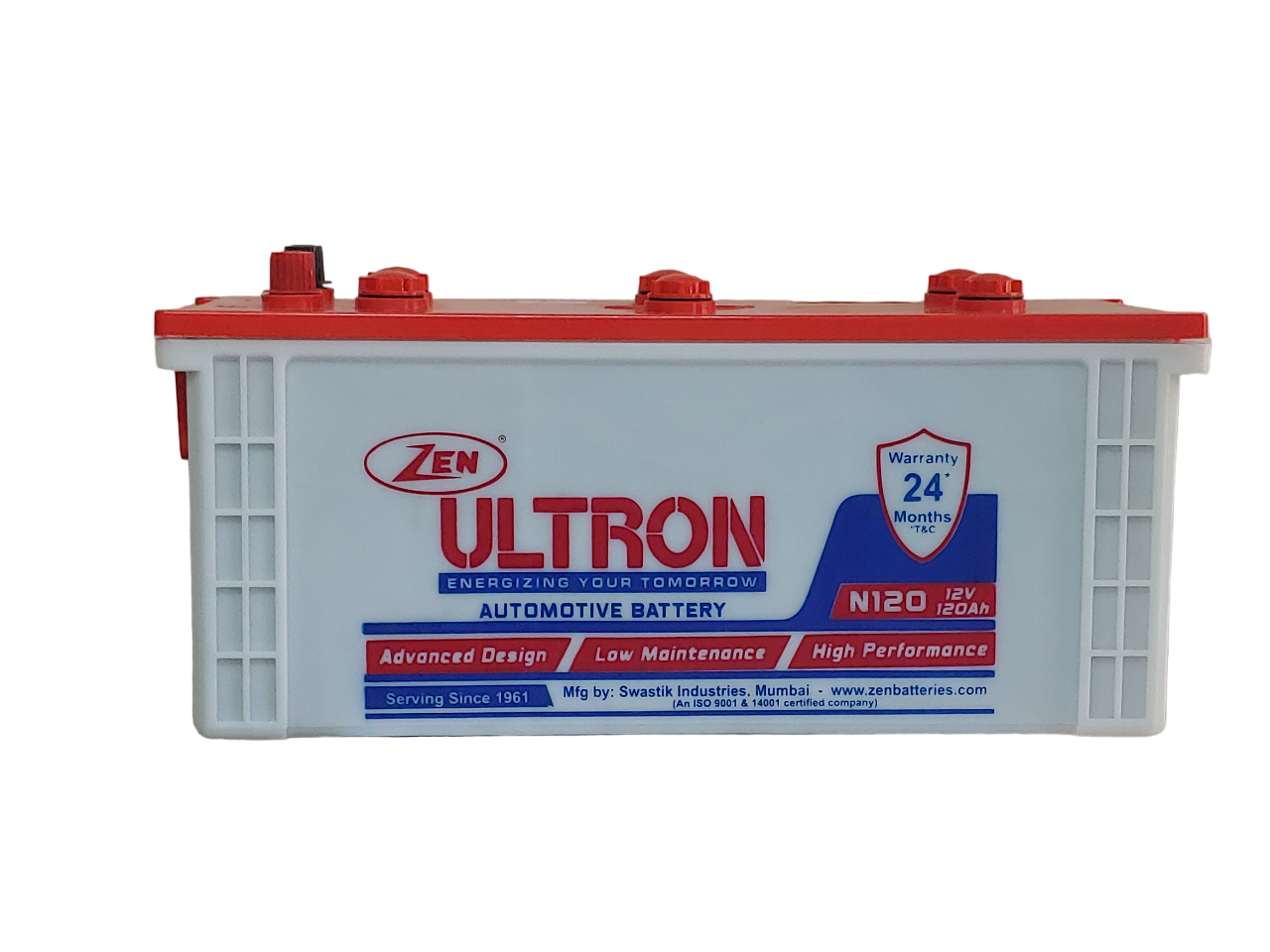 Zen N120 Automotive Lead Acid Battery