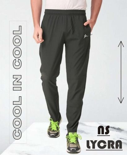 Plain Track Pants In Imported Lycra Fabric  Gsm 100150 Gsm