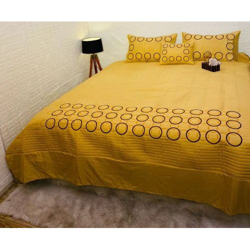 Yellow Bed Cover