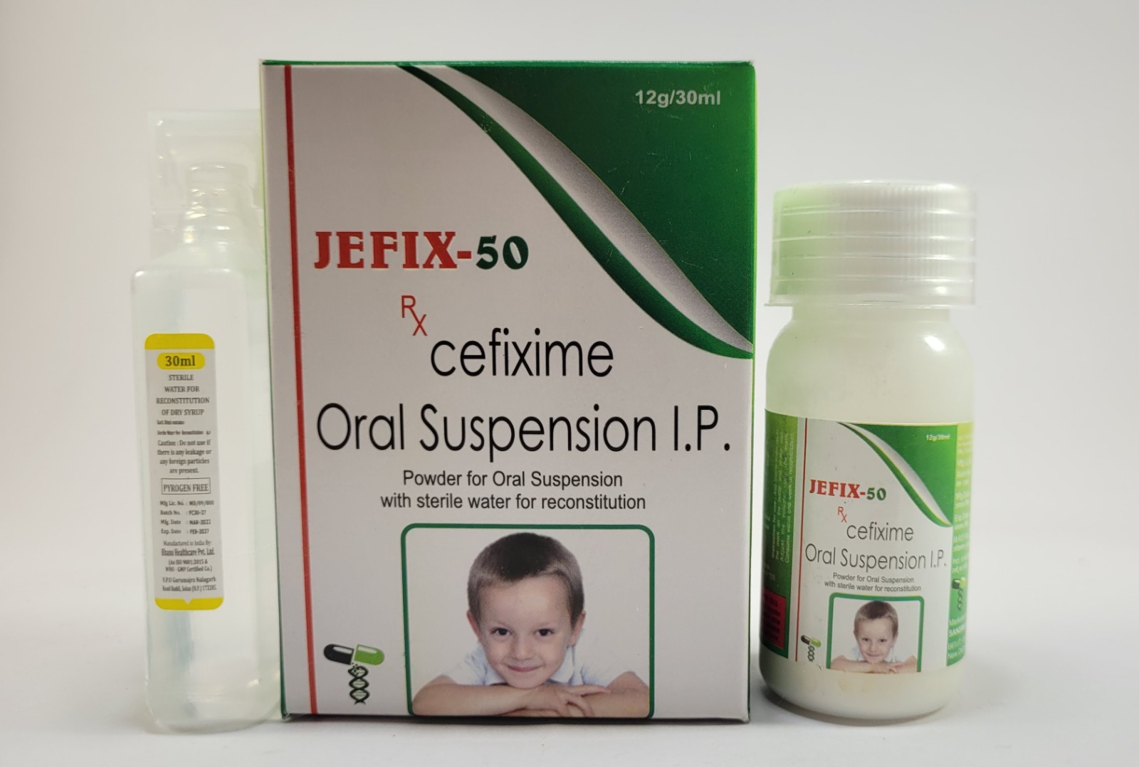 50 mg Cefixime for Oral Suspension