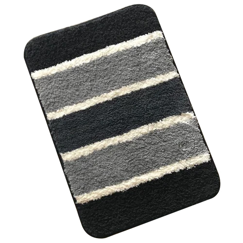 Stripe Pattern Bath Mat