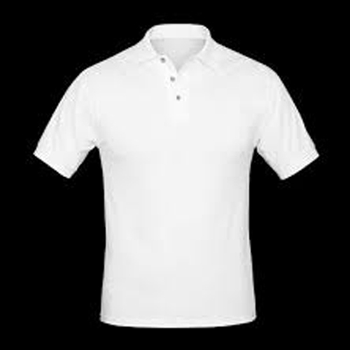 T Shirt Collar White - Cotton Size S-XXL Color White | Male Short Sleeves Plain Pattern Other Collar Style