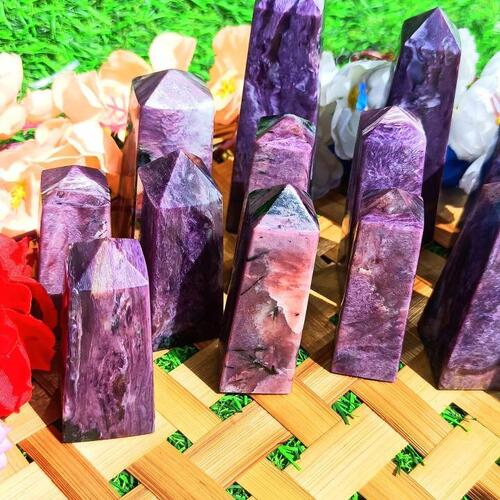 Charoite Tower Obelisk