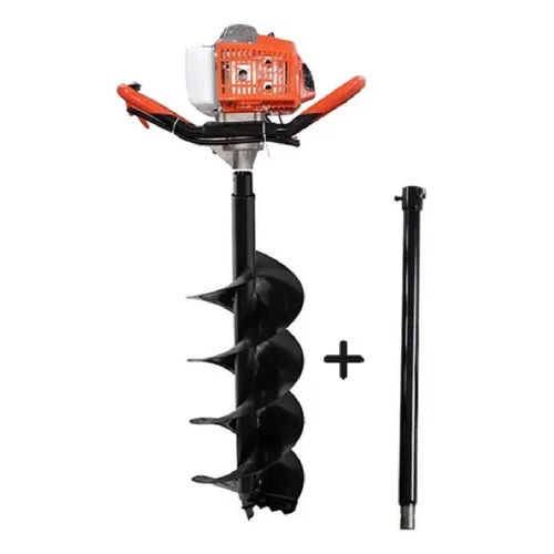 Semi-Automatic Mecstroke Heavy Duty 68Cc Petrol Earth Auger