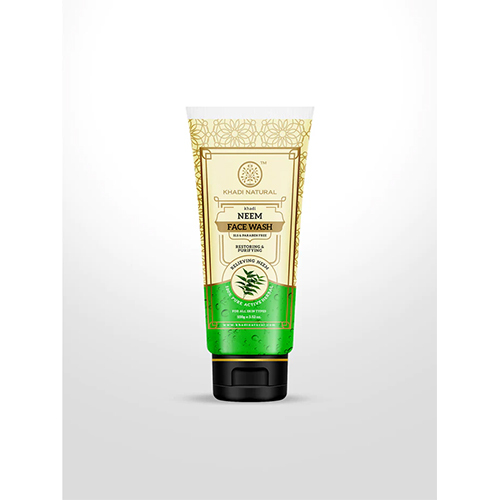 Khadi Natural Neem Face Wash SLS and Paraben Free