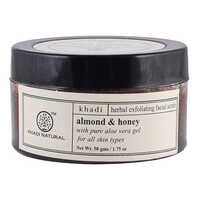 Khadi Natural Almond And Honey Facial Massage Gel With Scrub-50 G Age Group: Adult