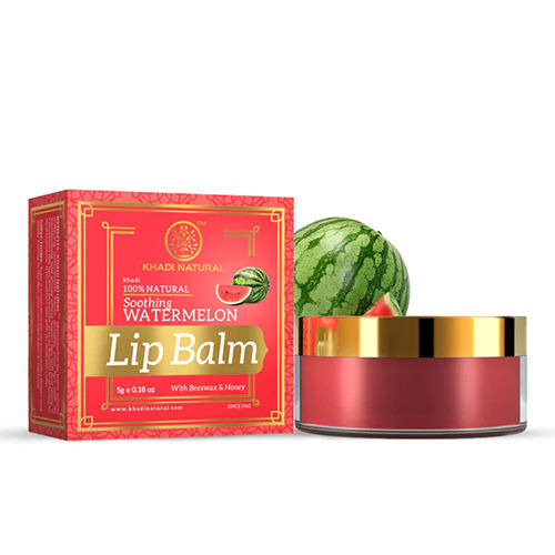 Khadi Natural Watermelon Lip Balm 5 G Age Group: Adult