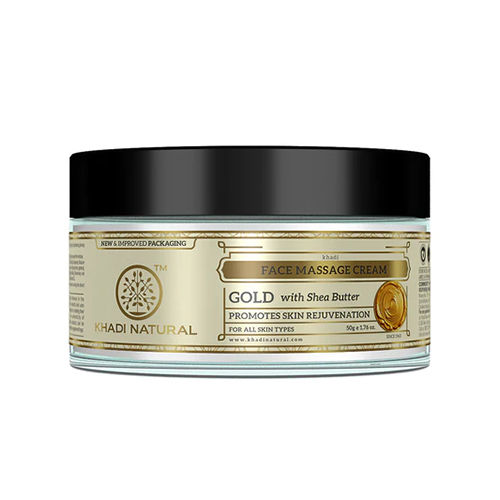 Khadi Natural Face Gold Massage Cream 50 