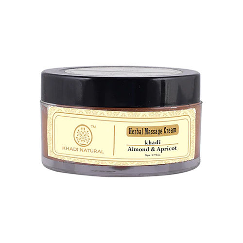 Khadi Natural Almond and Apricot Massage Cream 50 