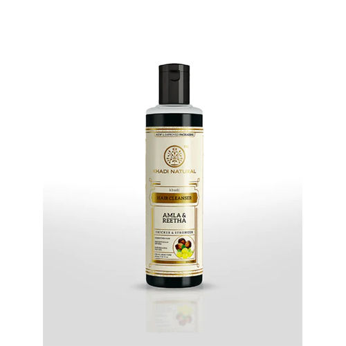 Khadi Natural Herbal Amla and Reetha Hair Cleanser 210 ml