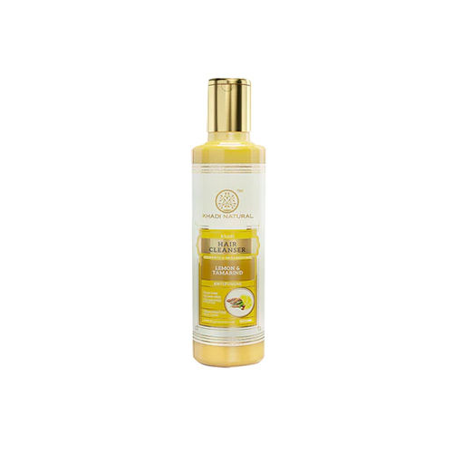 Khadi Natural Lemon and Tamarind Hair Cleanser- Sulphate and Paraben Free-210 ml