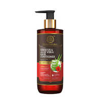 Khadi Natural Hibiscus And Aloe Vera Hair Conditioner - Liquid, 1 Year Shelf Life | Nourishing Hair Care For All Hair Types