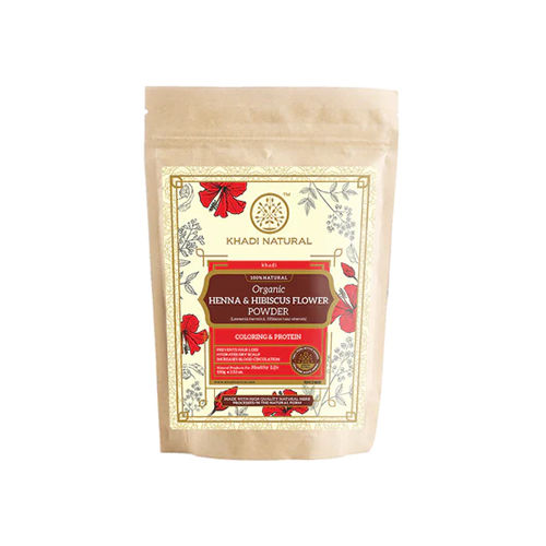 Organic Henna And Hibiscus Flower Powder - 100% Natural-100 