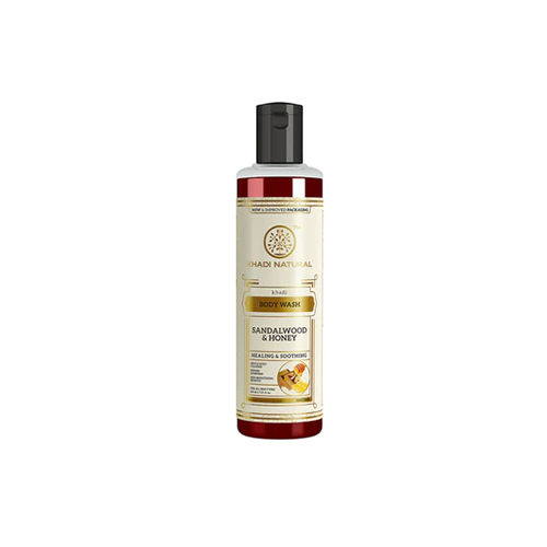 Khadi Natural Herbal Sandalwood And Honey Body Wash-210 Ml Recommended For: All