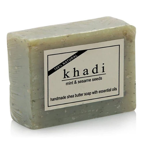 Khadi Natural Mint And Sesame Seeds Soap-100 