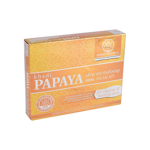 Khadi Natural Papaya Skin Revitalizing Mini Facial Kit