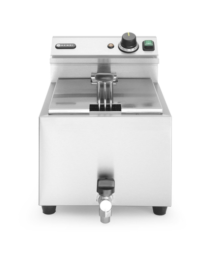 SINGLE ELECTRIC FRYER WITH TAP