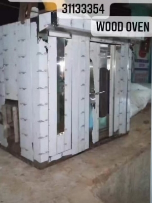 160 Tray Wood Fire Rotary Oven