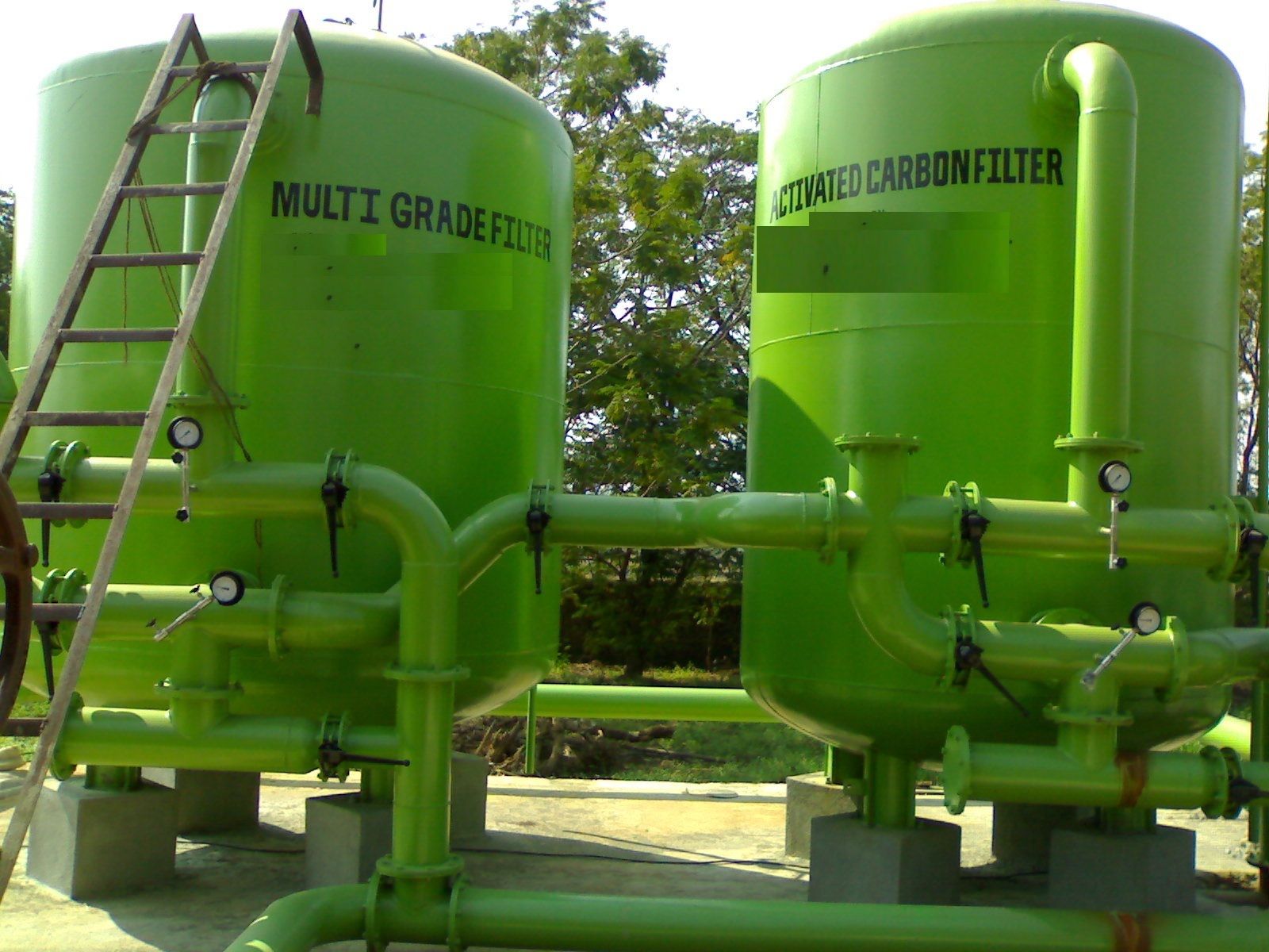 MSEP/SS/FRP Pressure Sand Filter